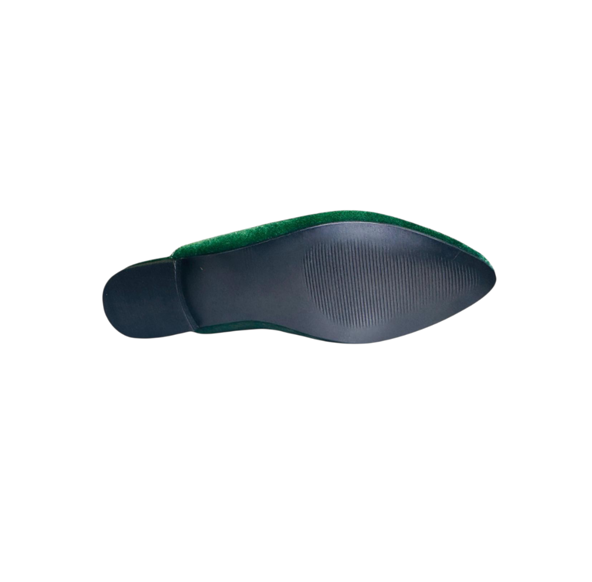 Babouche - OLIVE VELVET