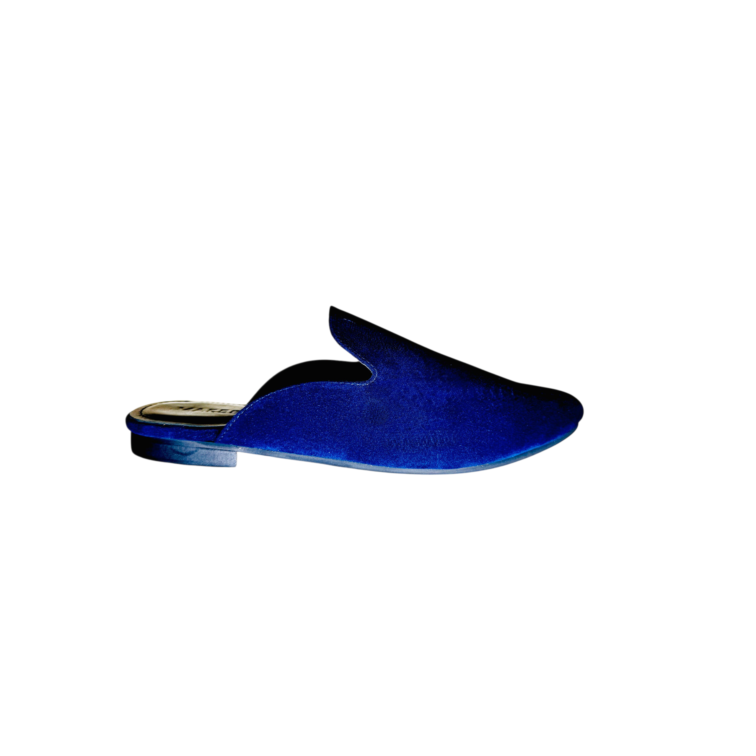 BABOUCHE - Velvet blue