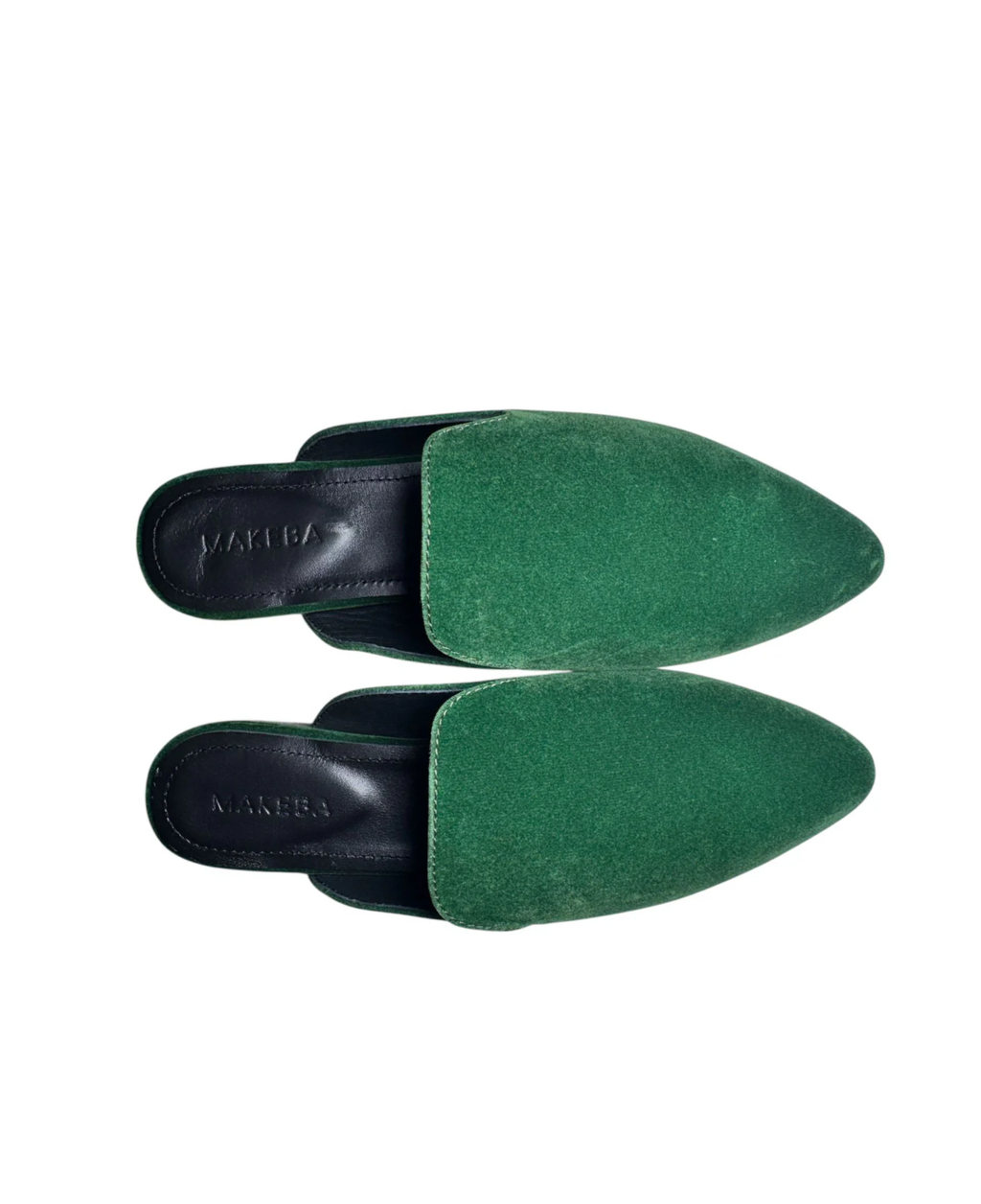 Babouche - OLIVE VELVET